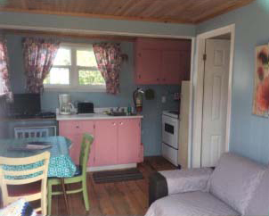 Cabin one kitchen